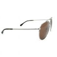 thumbnail image 3 of Lacoste Men's Gunmetal Pilot Sunglasses L177S 033 59, 3 of 5