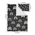 thumbnail image 5 of Boho Bohemia Rainbow Duvet Cover and Pillowcase Set for Single Bedding, Bedroom Accessories for Kids Teens, 5 of 5