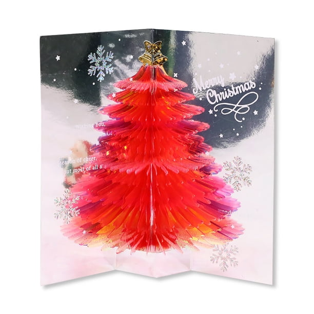 Yuarrent Navidad Tarjeta de felicitación hecha a mano Aniversario Cumpleaños Postal con sobre Suministros para festivales festivos Baby Shower Type3 NO3