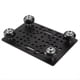 thumbnail image 3 of Juego de Pórtico con Ranura en V Placa de Pórtico de 20-80 mm para Perfiles Kits de Placas con Ranura V Pieza de Impresora 3D de Plataforma de Pórtico, con Rueda Negra, 3 of 4