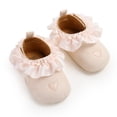 thumbnail image 7 of Lixiuxyad Baby Girls First Walking Shoes Soft Sole Lace Up Sneakers With Embroidered Heart Design For Infant Toddler Fashion Lace-up Sneakers Sizes 11(Toddler 0-6 Months), 7 of 7