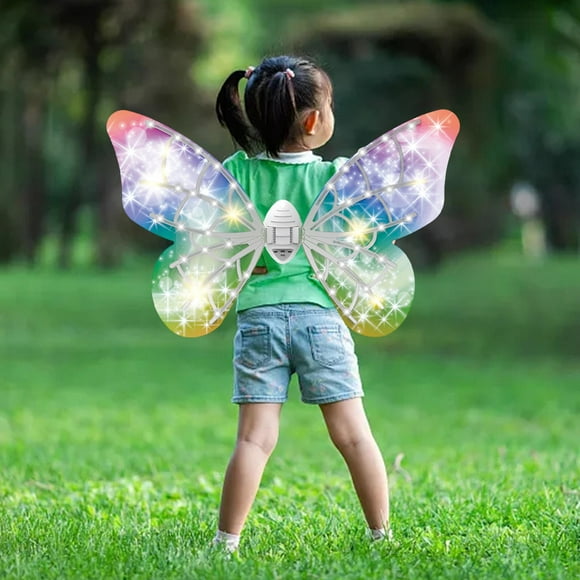 LED Fairy Wing Dress up Girls Angel Costume for Party Costume Party Outdoor