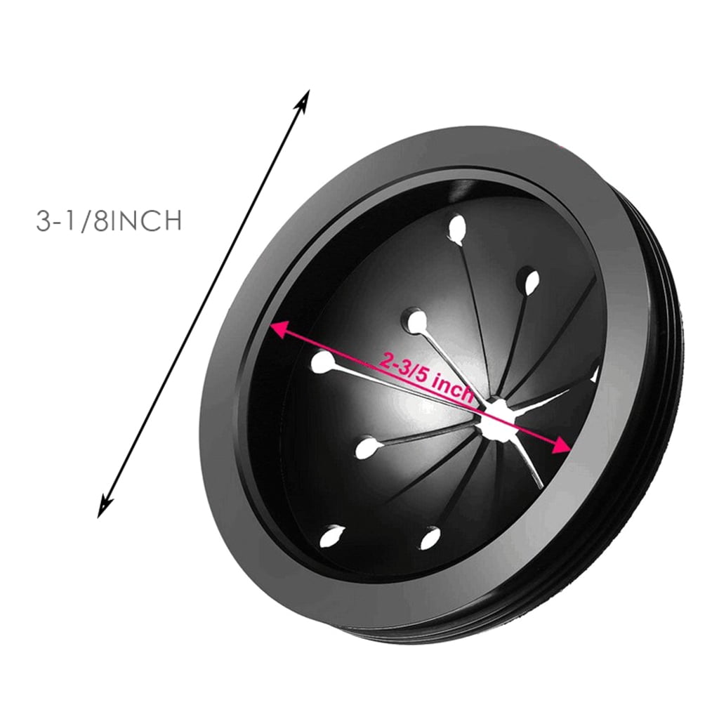 Sink Flange Kit for Garbage Disposals, Stainless Steel Garbage Disposal Parts for Standard Kitchen Drain Size of 4.43in