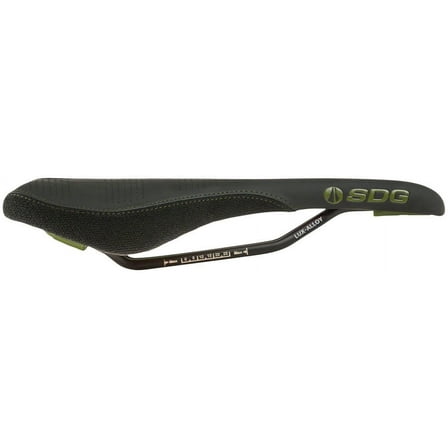 SDG Radar Saddle - Lux-Alloy, Black/Olive Green