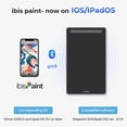 thumbnail image 2 of Tableta de dibujo XP-PEN Deco LW 10x6 Bluetooth Negra, 2 of 8