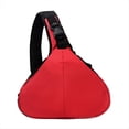 thumbnail image 1 of Bolso de Hombro para Cámara DSLR, Impermeable, para Viajes, Pequeño Bolso de Fotografía, Bolso Bandolera Triangular para Cámara Digital, Azul Oscuro, 1 of 5