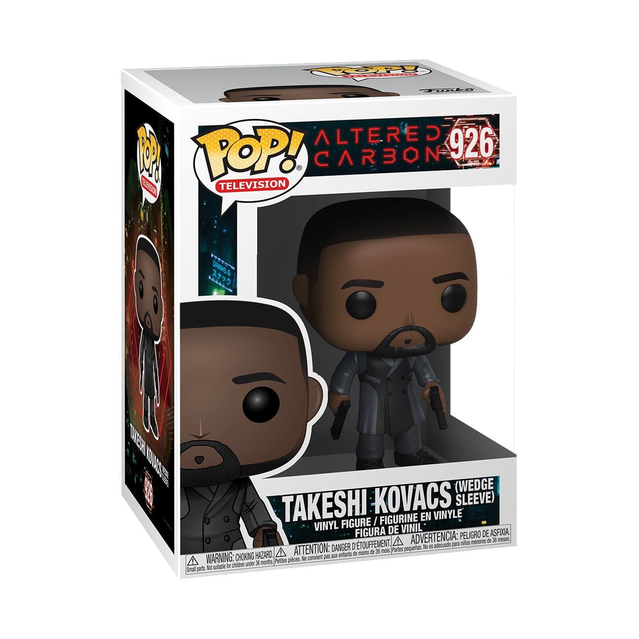 Funko POP! Altered Carbon - Takeshi Kovacs (Wedge Sleeve) Vinyl Figure