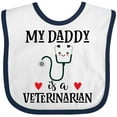thumbnail image 3 of Inktastic Veterinarian Daddy Vet Boys or Girls Baby Bib, 3 of 4