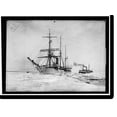 thumbnail image 2 of Historic Framed Print, COAST GUARD BUREAU OF TREASURY DEPARTMENT. REVENUE CUTTER 'BEAR', RIGHT, WITH S.S. CORWIN, 17-7/8" x 21-7/8", 2 of 9