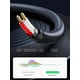 thumbnail image 4 of Cable de Audio Ugreen Auxiliar 3.5mm Hembra A 2RCA Macho 25cm Negro, 4 of 8
