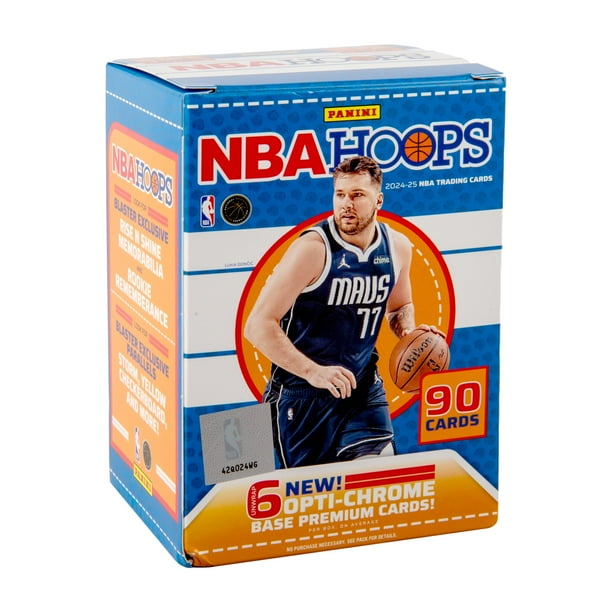 2024-25 Panini Hoops NBA Trading Cards Blaster Box - Walmart