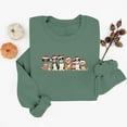 thumbnail image 4 of Uootdi Christmas Long Sleeve for Gift Women Matching Christmas Sweater for Family Christmas Cat Merry Christmas Xmas Tree Chris tmas Lights Sets, 4 of 6