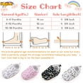 thumbnail image 6 of Save Beautiful Cute Cartoon Infant Unisex Baby Warm Cotton Anti-Slip Soft Sole First Walkers Shoes, 6 of 6