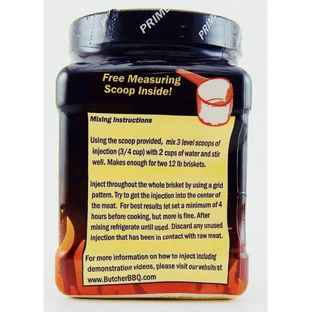 Butcher BBQ Pork Injection or Marinade 16 oz. Deep Pork Flavor Gluten & Msg Free