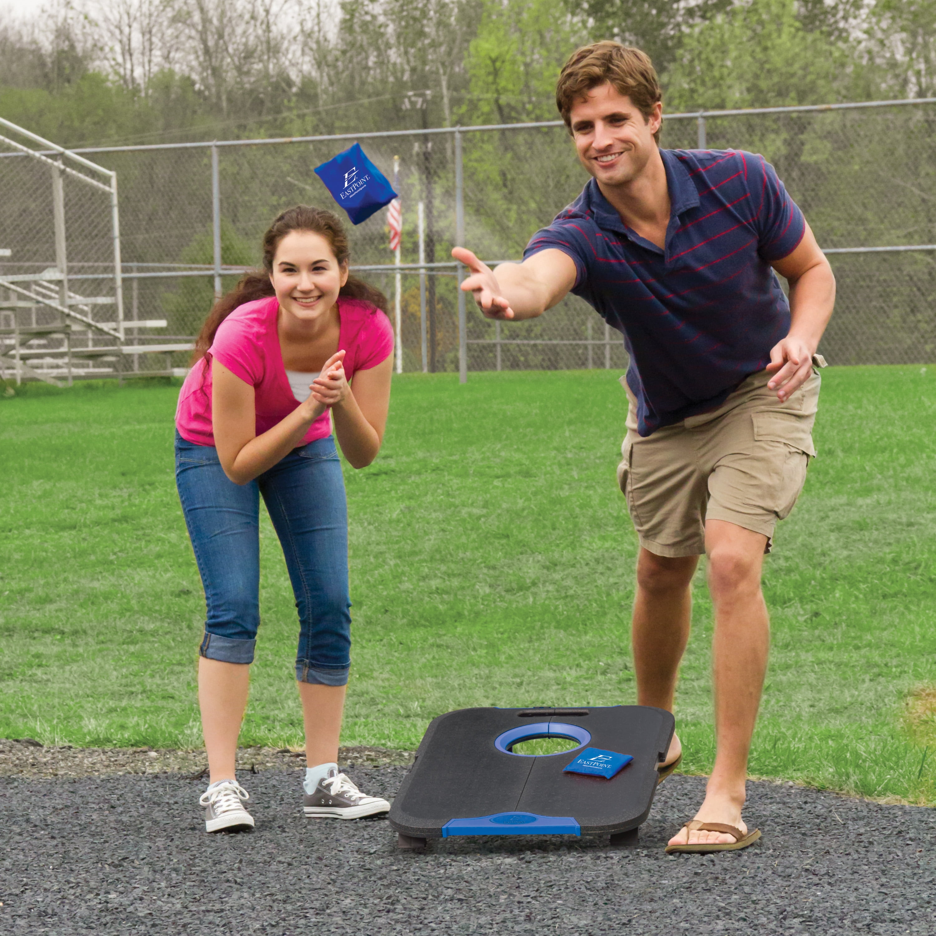 EastPoint Sports Light-Up Bean Bag Toss for Outdoor Lawn for sale online 