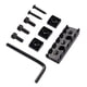 thumbnail image 5 of Cordal de guitarra eléctrica de carga con puente rígido de metal de 3 selletas con tornillos, 5 of 7