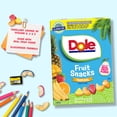 thumbnail image 6 of Dole Fruit Snacks, Tropical Flavored, Big 9 Allergen Free, Dye Free, Gluten Free, Gelatin Free, Lunch Snacks 22 Count, 6 of 10