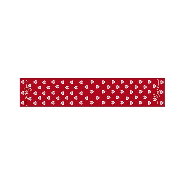 TIELUTT Delicate Valentine Day Table Cover Linen Printed Party Table Flag 40 Table Table Christmas Lace Runners for Tables Table Satin Table
