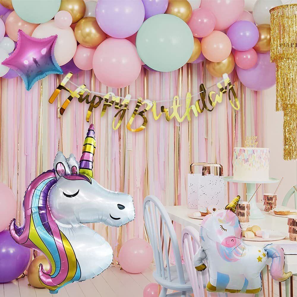 GoGoGoodie Unicorn Birthday Party Decorations for Girls - Unicorn