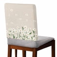 thumbnail image 2 of Spring Floral Chair Back Covers, Removable Chair Covers for Dining Chairs Set of 4, Washable Chairs Slipcovers Back Seat Protector for Wedding Party 19"x20", 2 of 9