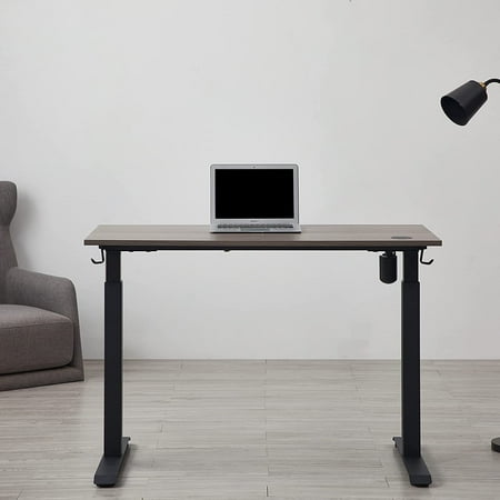 UPC: 6974281690110 | KOWO Electric Height Adjustable Standing Desk Gray Oak/Black