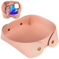 thumbnail image 1 of Pink Storage Tray for Home Office with and Golden Buckle .2x6.3 Inches, 1 of 2