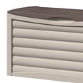 thumbnail image 3 of Suncast DB8300 Coffre de Rangement Extérieur de 83 Gallons avec Poignées, Moka/taupe, 3 of 6