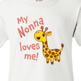 thumbnail image 4 of Inktastic My Nonna Loves me- cute giraffe Youth T-Shirt, 4 of 5