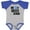 Baseball Heather and Royal, variant on Inktastic My 1st Soccer Season Boys Baby Bodysuit