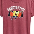 thumbnail image 3 of SpongeBob SquarePants - Fangastic - Women's Short Sleeve Graphic T-Shirt, 3 of 6