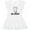 AA-White, variant on Inktastic Big Sister Girl Cat Girls Toddler Dress