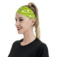 thumbnail image 3 of Balery Green Apple Sports Headbands for Men,Moisture Wicking Workout Headband, Sweatband Headbands for Running,Cycling,Football, 3 of 9