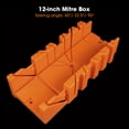 thumbnail image 4 of FlyFlise 12-inch Mitre Box for Back Saw Slot Angles 45/, 4 of 8