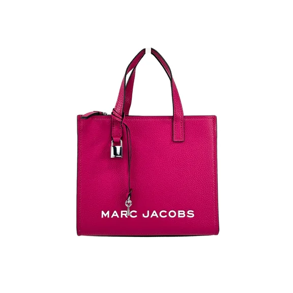 Marc Jacobs Mini Grind Lipstick Pink Leather Crossbody Bag Purse