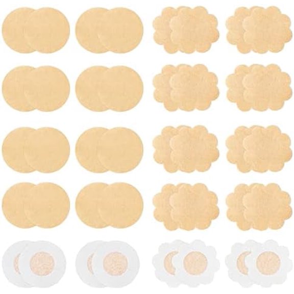 40 Pieces nipple covers disposable nipple Pasties nipple Petals Nude