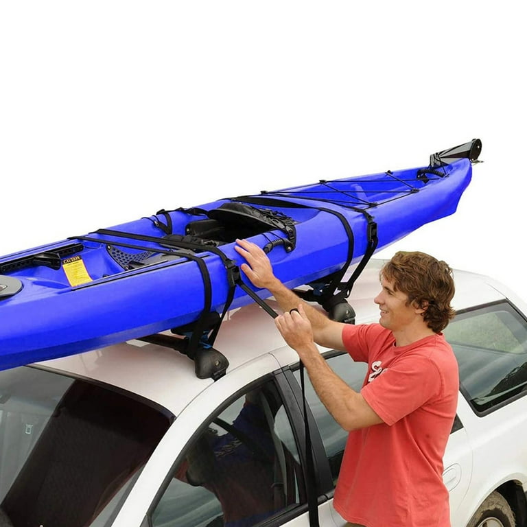 J Hook How To Tie A Kayak Onto Roof Racks Boat How To Ratchet