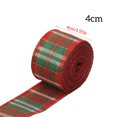 thumbnail image 4 of BrowQuartz Christmas Ribbons Convenient Party Decoration Classic Exquisite Fancy Wrapping Bow Decorative Accessories for Celebration 1 Width 4cm, 4 of 6