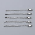 thumbnail image 1 of Extensores de colr Baoblaze de acero inoxidable 5 piezas Cadena de extensor de collar, 1 of 3
