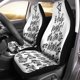 thumbnail image 1 of Juego de 2 fundas para asiento de coche ABPHQTO frase de árbol de Navidad monocromática, 1 of 4