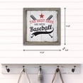 thumbnail image 4 of LifeSong Milestones Baseball Sports Theme Shadow Box for Boys Room Décor, 4 of 7