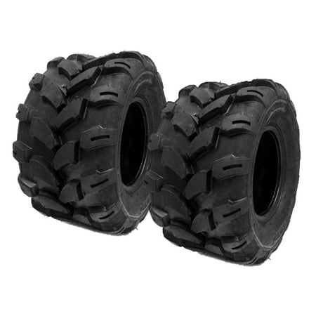 SET OF TWO (2) 18x9.5-8 Tires 4 Ply Lawn Mower Garden Tractor 18-9.50-8 Turf Grip