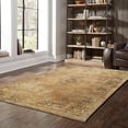thumbnail image 3 of Oriental Weavers Andorra Area Rug - 6845D - 8'6" x 11'7" - in Gold/ Brown - Vintage Inspired, Stain Resistant, Family and Pet Friendly , Dining, Living Room Rug, 3 of 5