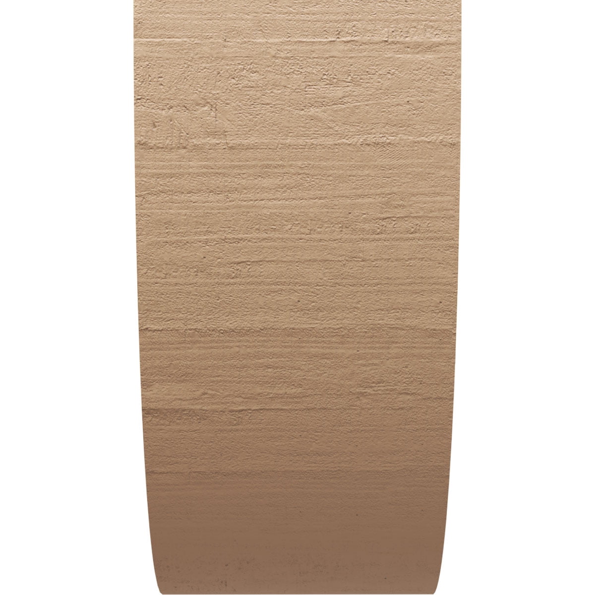 6"W x 6"D x 12"H Wide Durham Rough Cedar Woodgrain TimberThane Corbel, Primed Tan