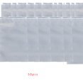 thumbnail image 1 of 10 piezas / 50 piezas bolsa de almacenamiento de ropa de viaje transparente mate sello Ziplock impermeable bolsa organizadora de maquillaje Inevent JJ14894-02, 1 of 2