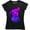 Black, variant on Beautiful Glaxy Dog Purple Color Animal Pet Lovers Puppy Women's T-Shirt