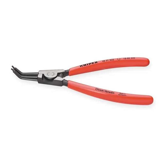 Knipex Retaining Ring Pliers,0.078In Tip,45 Deg 46 31 A22 SBA