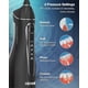 thumbnail image 2 of SCSYV Water Dental Flosser Teeth Pick - Portable Cordless Oral Irrigator 300ML Rechargeable 4Modes Travel Irrigation Cleaner IPX7 Waterproof Electric, 2 of 5