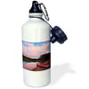 3dRose Alberta, Jasper National Park, Maligne Lake Sea kayak - CN01 GLU0008 - Gary Luhm, Sports Water Bottle, 21oz