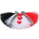 thumbnail image 3 of Falda de tul de reina roja para niña, disfraz de reina de corazones para fiesta de Halloween, minifaldas de tul mullidas para niñas, conjunto de tutú para bebé, 3 of 5