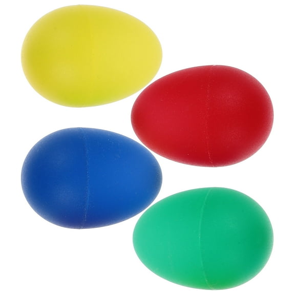 KALLORY Durable Hard Plastic 4Set Egg for Kids in Multiple Colors